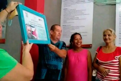 Trabajadores de Industria en Sancti Spíritus en jornada por el décimo aniversario de ese gremio