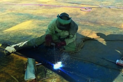 Los héroes, el aliento en Supertanqueros