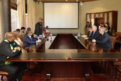 Díaz-Canel junto a representantes de la Alianza Tripartita: diálogo amistoso y transparente