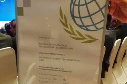 Reconoce organismo internacional protección a maternidad en Cuba