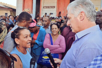 Presidente cubano chequea avances en acciones de recuperación (+Fotos)