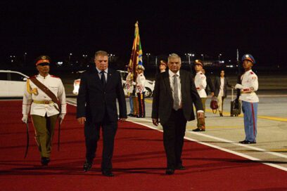 Presidente de Sri Lanka y Vicepresidenta de Uganda en Cuba para asistir a Cumbre G 77 y China