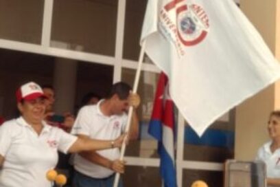 Concluyó recorrido de la bandera 10mo. aniversario del SNTEM