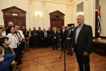 Díaz-Canel: Al que piense que Cuba está aislada, se le derrumbó el argumento