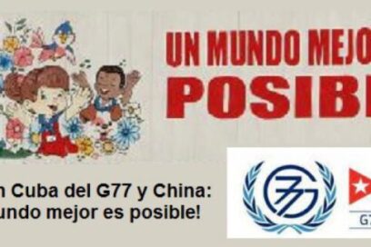 Cumbre en Cuba del G77 y China: ¡por un mundo mejor es posible!