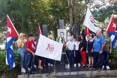 En Las Tunas bandera X Aniversario del Sindicato de Energía y Minas