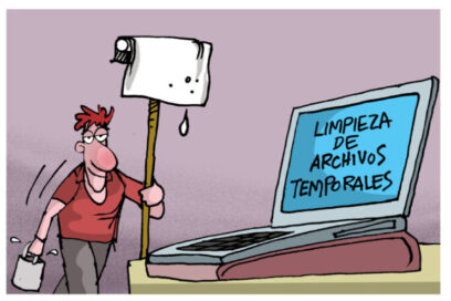 EN 500 CARACTERES: Elimine archivos temporales