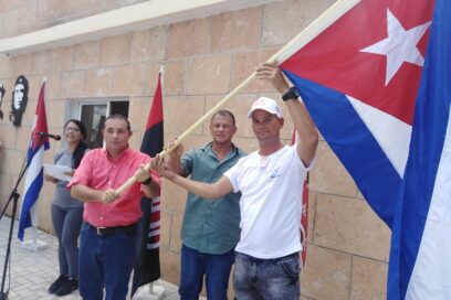 Abanderan delegación avileña a Conferencia Nacional del SNTC