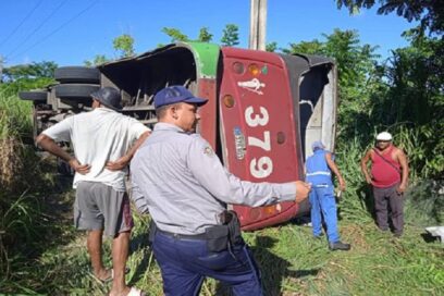 Reportan accidente masivo en La Habana con 36 lesionados