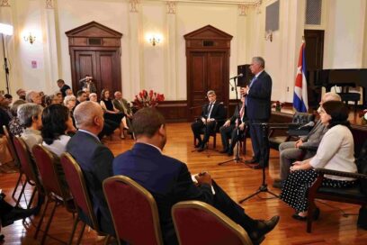“Este encuentro con ustedes va a ser inolvidable”, dijo Díaz-Canel a artífices estadounidenses del arte (+video)