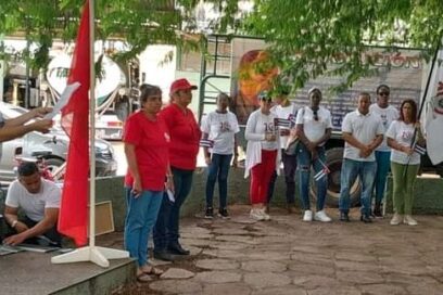 Potencia homenaje Sindicato de Energía y Minas