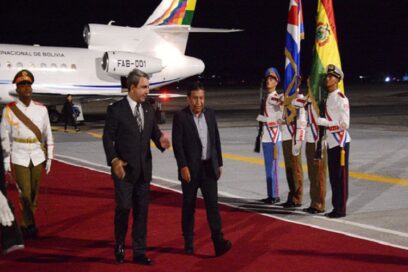 Ya está en La Habana vicepresidente de Bolivia para Cumbre del G77