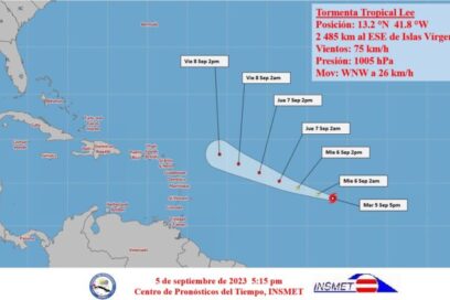 Aviso de ciclón tropical No. 2