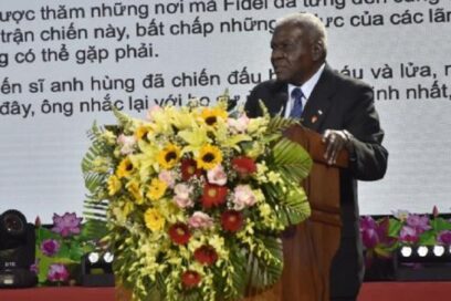 Interviene Esteban Lazo en acto central por aniversario 50 de primera visita de Fidel a Vietnam (+video)