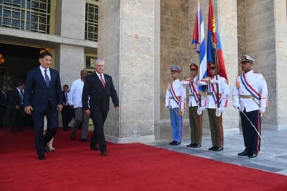 Recibió Díaz-Canel al Presidente de Mongolia, ese país cercano de alma