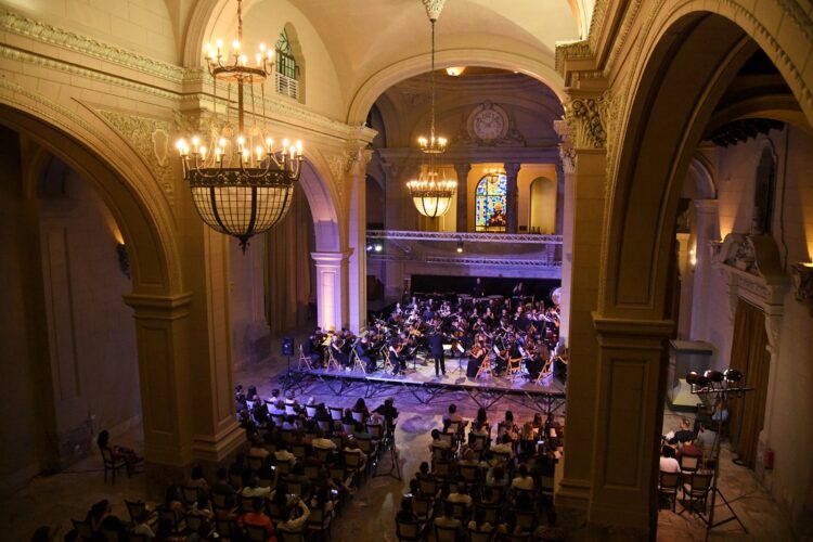 El concierto inaugural de la VIII edición del Festival Mozart Habana tuvo lugar en la sala del Oratorio San Felipe Neri. Foto: Néstor Martí