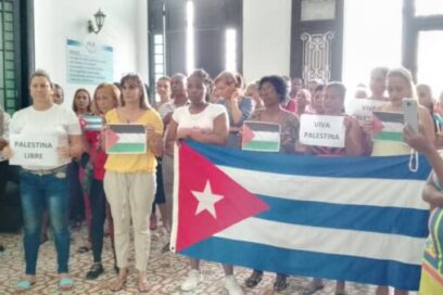 Voces por Palestina desde Santiago de Cuba