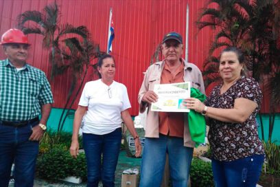 Homenaje a trabajadores azucareros en Ciego de Ávila 