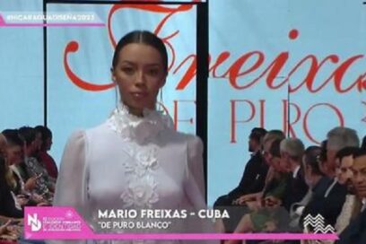 Extraordinaria repercusión mediática sobre pasarela de Mario Freixas en Nicaragua Diseña 2023 (+video)