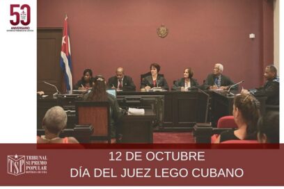Rinden homenaje a jueces legos en su día