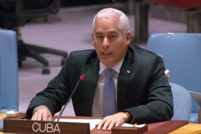 Aboga Cuba ante la ONU por cese del bombardeo contra Gaza