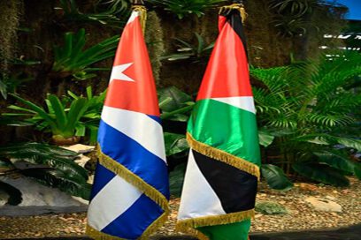 Reafirma Cuba apoyo a la causa del pueblo palestino