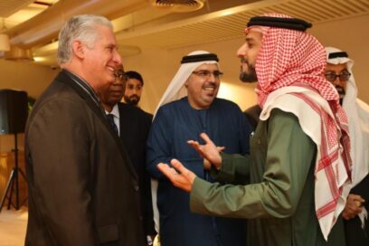 Presidente de Cuba dialogó con empresarios emiratíes (+Fotos)