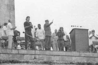 Cuando el abrazo de Fidel y Villa Clara se hizo eterno