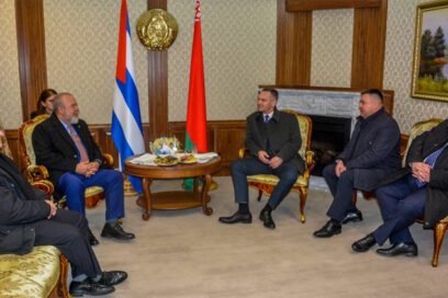 Llegó el Primer Ministro cubano a la República de Belarús