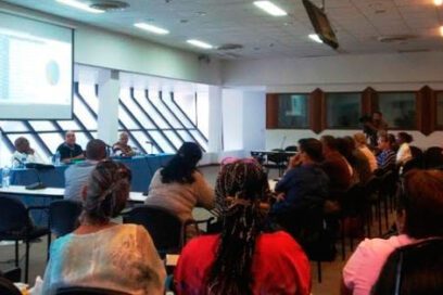 Representantes de la CGT francesa en taller científico en Matanzas