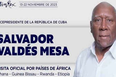 Vicepresidente de Cuba realiza gira por África
