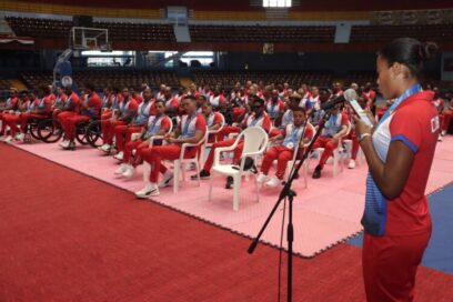 Recibida delegación parapanamericana