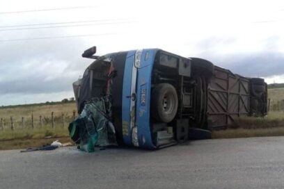 Sin fallecidos accidente masivo de tránsito ocurrido en Ciego de Ávila
