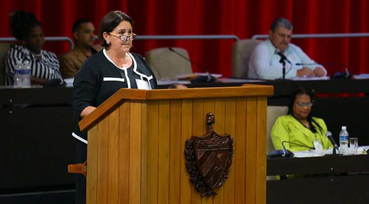 Yolexis Rodríguez, vicegobernadora de Cienfuegos. Foto: Abel Padrón Padilla/ Cubadebate