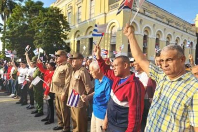 Matanceros exigen paz para Palestina