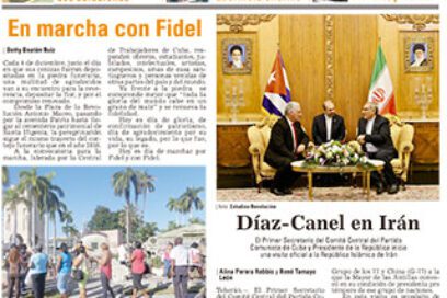 Lunes 1ro. de enero solo circulará Trabajadores