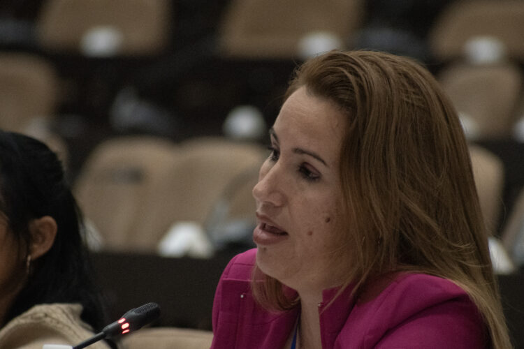 Anabel Díaz, diputada por Remedios, Villa Clara. Foto: Alejandro Acosta