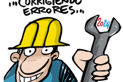 Que en este 2024 los errores o distorsiones de la sociedad sean corregidos con hechos más que con pala­bras
