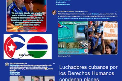 Luchadores cubanos por los Derechos Humanos condenan planes terroristas contra su país