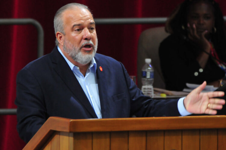 Manuel Marrero, Primer Ministro. Foto: Heriberto González Brito.