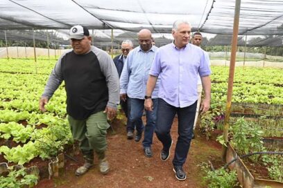 Inicia Presidente cubano recorridos de trabajo en la capital