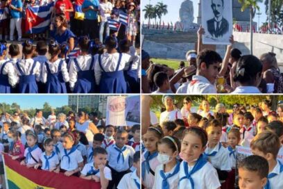 Resalta presidente de Cuba homenajes a José Martí