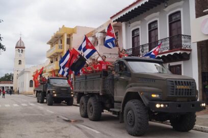 Rememoran en Bayamo paso de la Caravana de la Libertad
