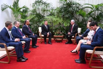 Una visita de importante significación