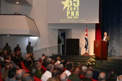 Celebran 65 aniversario de la Policía Nacional Revolucionaria