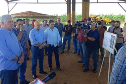 Presidente cubano realiza visita de trabajo a la provincia de Ciego de Ávila