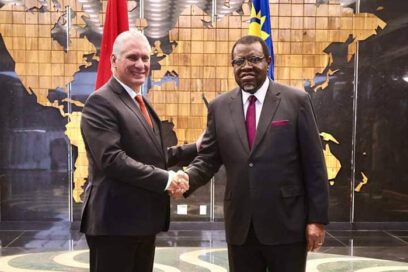 Lamenta Díaz-Canel deceso de presidente namibio