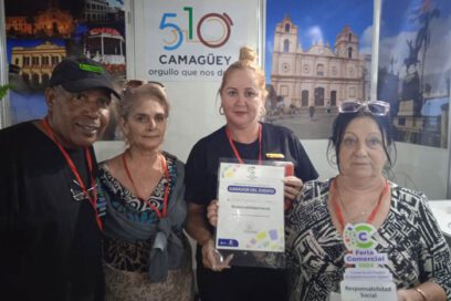 Una feria comercial en la que también hubo muestras de solidaridad