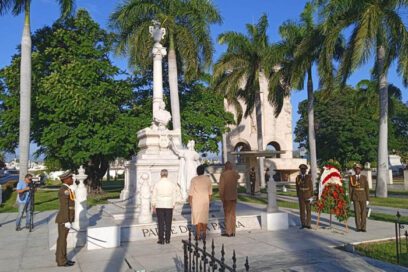 Homenaje al Padre de la Patria a 150 años de su caída en combate