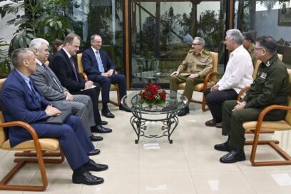 Raúl y Díaz-Canel recibieron a secretario de Consejo de Seguridad de Rusia